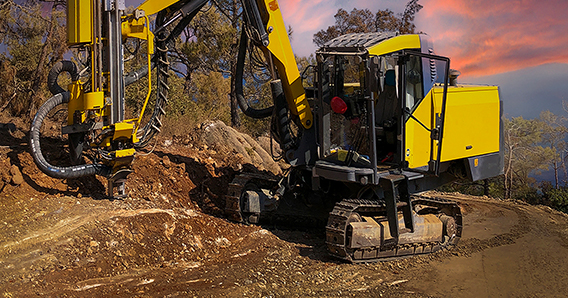 Drilling piling
